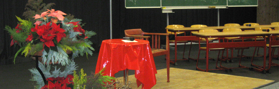 Der Rote Stuhl wartet auf seinen Ehrengast